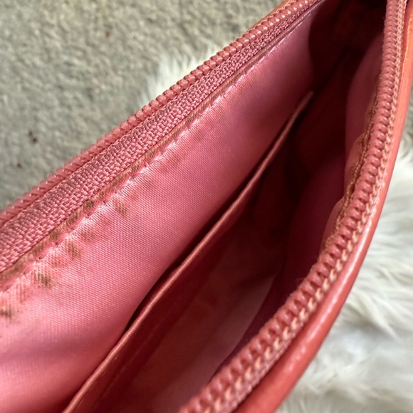 Coach Signature Floral Appliqué Wristlet EUC - Picture 7 of 11